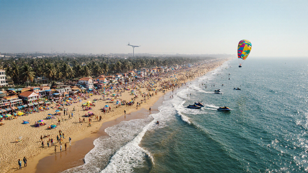 Calangute Beach, Goa - India’s Most Visited Beach by Foreign Tourists